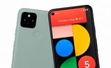 谷歌Pixel5智能手机的高质量图像