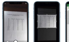 Excel for iPhone将照片中的数据添加到电子表格