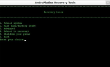 AndroPlatina实用工具 用于恢复刷新 取消root 快速启动等