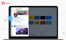 Opera已经在其桌面浏览器中嵌入了Twitter