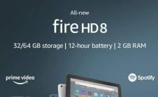 亚马逊宣布推出价格实惠的全新FireHD8平板电脑