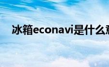 冰箱econavi是什么意思 avi是什么意思 