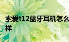 索爱t12蓝牙耳机怎么样 索爱t2蓝牙耳机怎么样 