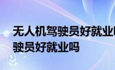 无人机驾驶员好就业吗?前景如何? 无人机驾驶员好就业吗 