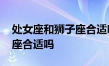 处女座和狮子座合适吗在一起 处女座和狮子座合适吗 