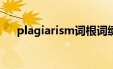 plagiarism词根词缀记忆 plagiarism 