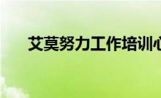 艾莫努力工作培训心得 艾莫努力工作 