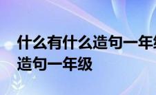 什么有什么造句一年级关于风景 什么有什么造句一年级 