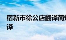 宿新市徐公店翻译简短10字 宿新市徐公店翻译 