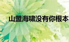 山盟海啸没有你根本不想逃歌词 逃歌词 