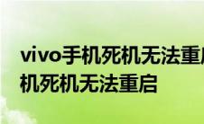 vivo手机死机无法重启是为什么原因 vivo手机死机无法重启 