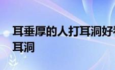 耳垂厚的人打耳洞好看吗 耳垂厚的人适合打耳洞 