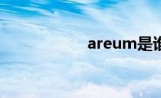 areum是谁 areum 