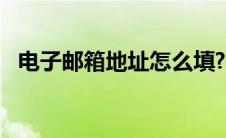 电子邮箱地址怎么填? 正确的邮箱地址怎么写 