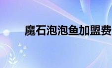 魔石泡泡鱼加盟费多少 魔石泡泡鱼 