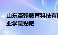 山东圣翰教育科技有限公司 山东圣翰财贸职业学院贴吧 