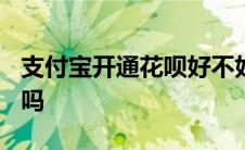 支付宝开通花呗好不好? 开通支付宝花呗安全吗 