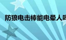 防狼电击棒能电晕人吗 电击棒能电晕人吗 