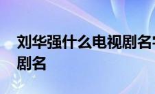 刘华强什么电视剧名字好听 刘华强什么电视剧名 