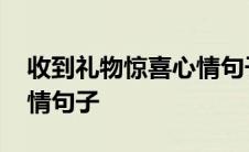 收到礼物惊喜心情句子简短 收到礼物惊喜心情句子 