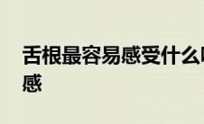 舌根最容易感受什么味 舌根对什么味道最敏感 